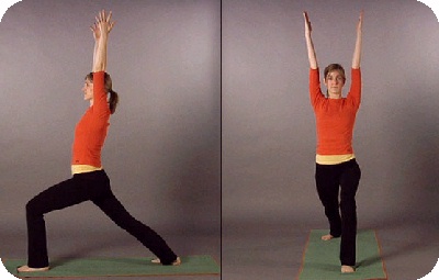 Yoga - The Warrior Pose